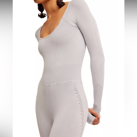 FREE PEOPLE Good Karma Long Sleeves Onesie - Picture 5 of 14